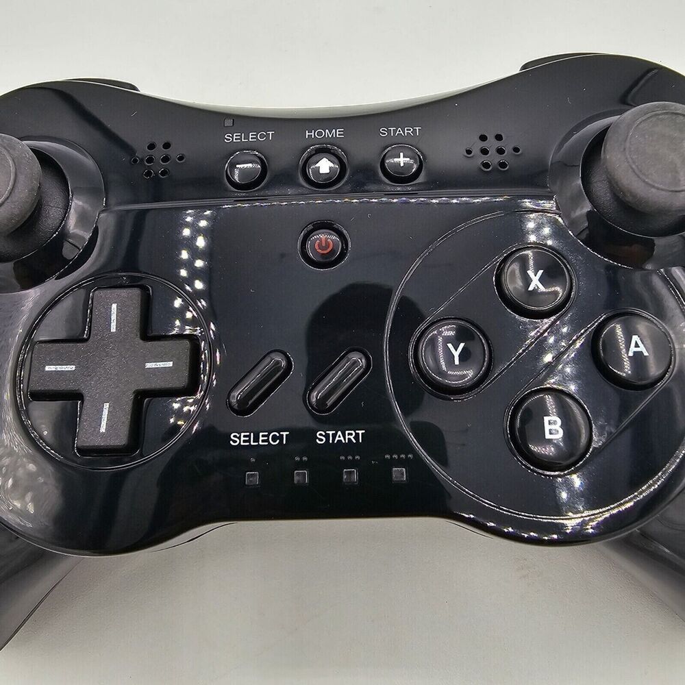 Interworks Wireless Pro Controller - Black, New Bluetooth, Wii U, Wii Brand New - Picture 6 of 15